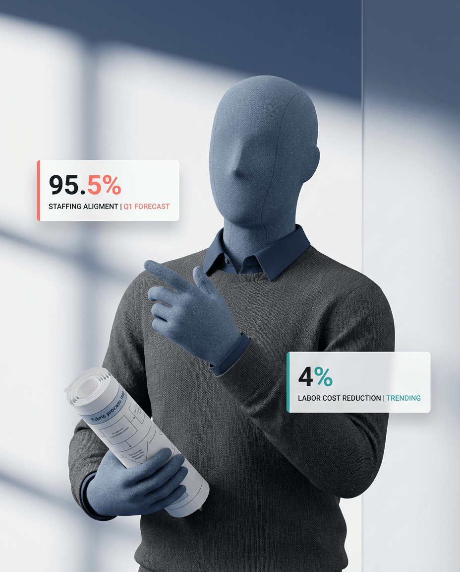 Demand Forecasting Optimizer - Predict occupancy and optimize staffing
