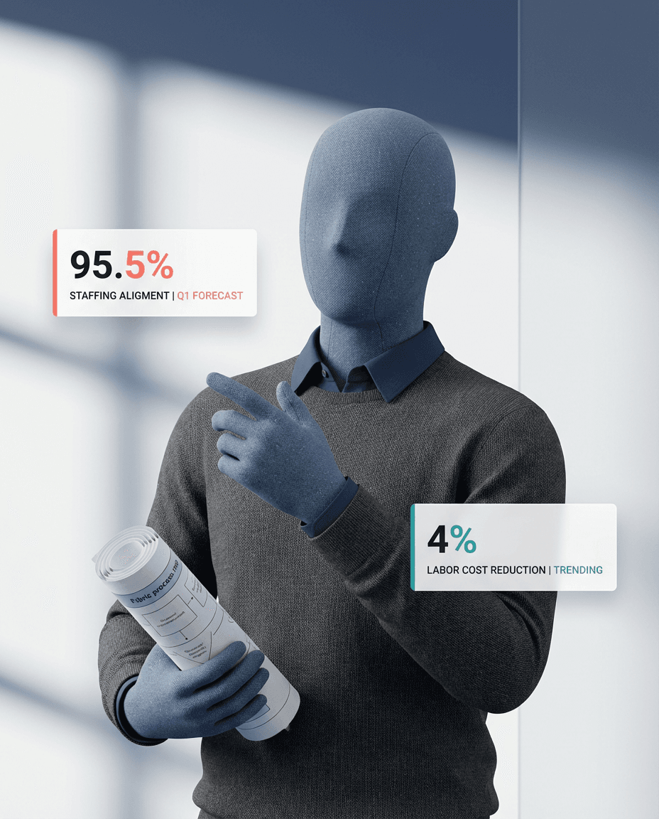 Demand Forecasting Optimizer - Predict occupancy and optimize staffing