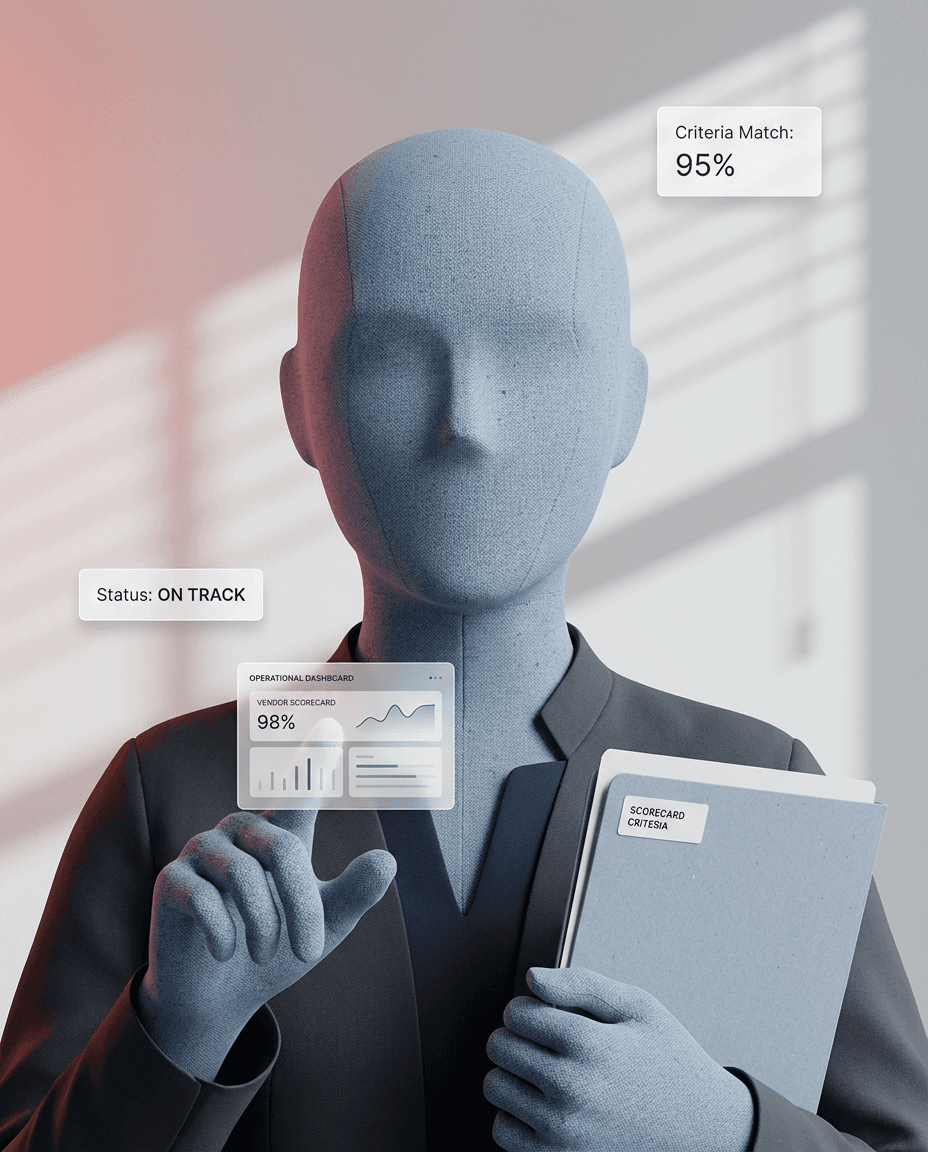 Vendor Selection Scorecard - Score vendors objectively against criteria