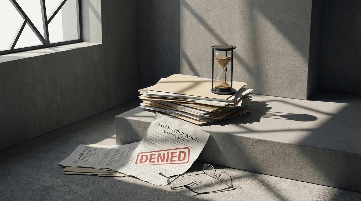 Slow Underwriting: Manual document review and verification extend timelines during borrowers' most time-sensitive moments
