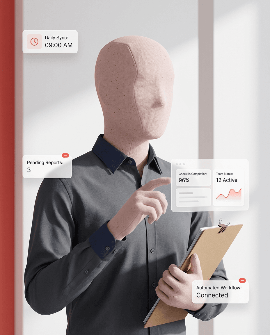 Team Check-in Facilitator - Run async check-ins automatically
